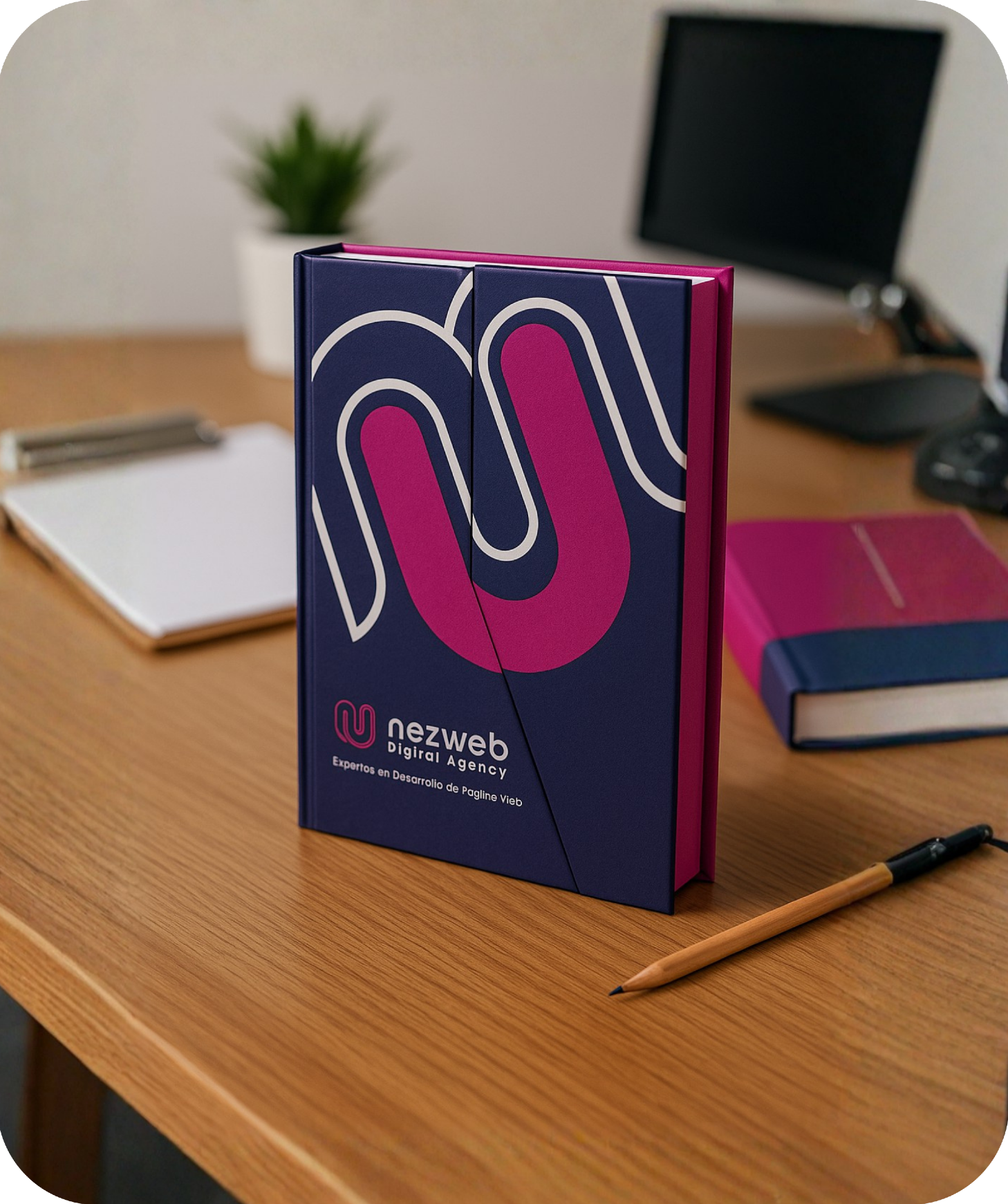 Imagen de muestra en un escritorio