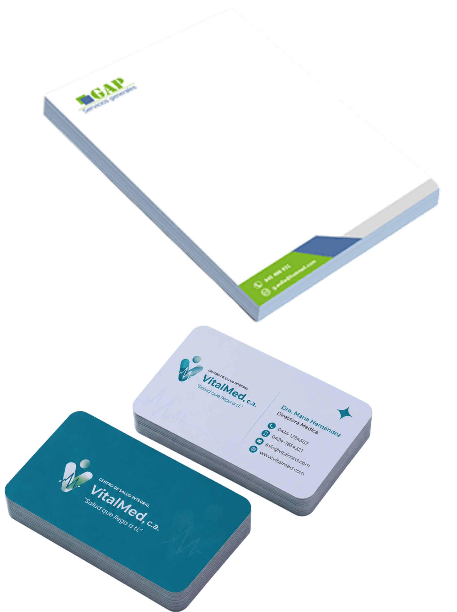 Imagen tarjetas y libro